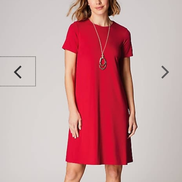 J. Jill Black T-shirt dress. Small petite. - Picture 3 of 10